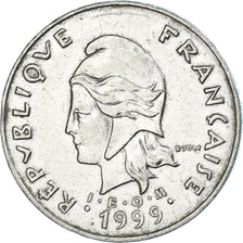 Coin, French Polynesia, 50 Francs, 1999, Paris, EF(40-45), Nickel, KM:13