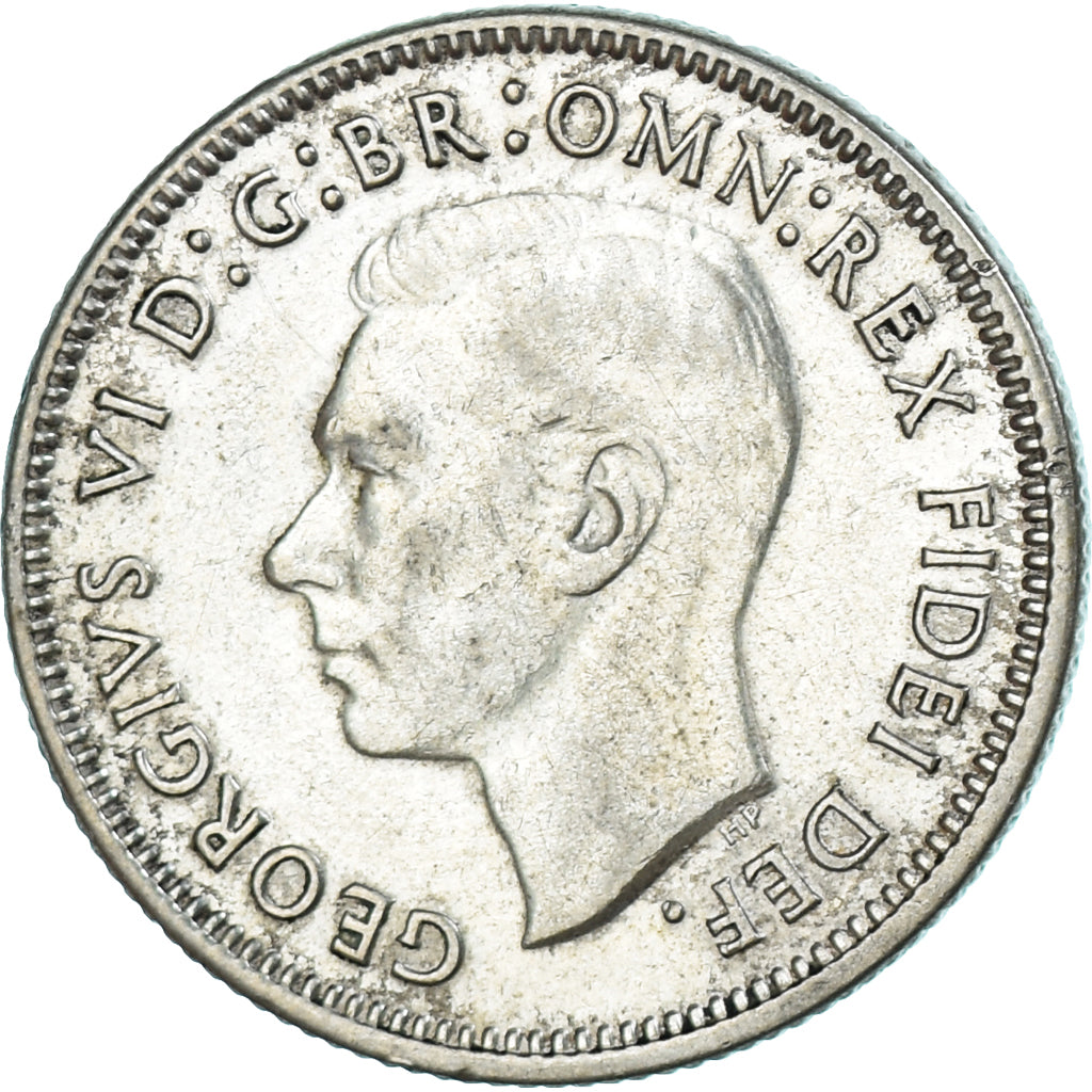 Coin, Australia, George VI, Shilling, 1950, Melbourne, AU(55-58), Silver, KM:46