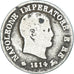 Moneta, Włochy, Napoleon I, 10 Soldi, 1814, Milan, F(12-15), Srebro