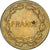 Coin, France, France Libre, 2 Francs, 1944, Philadelphia, AU(50-53), Brass