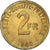 Coin, France, France Libre, 2 Francs, 1944, Philadelphia, AU(50-53), Brass