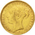 AUSTRALIA, Sovereign, 1883, Sydney, KM #7, AU(50-53), Gold, 7.94