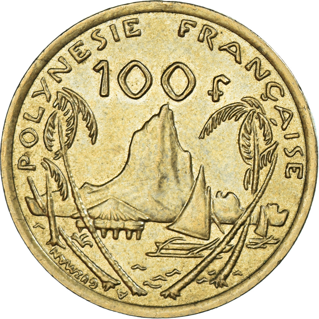 Monnaie, Nouvelle-Calédonie, 100 Francs, 2012, TTB+, Bronze-Aluminium