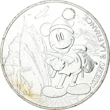 France, 10 Euro, Mickey premier de cordée, 2018, Paris, MS(63), Silver