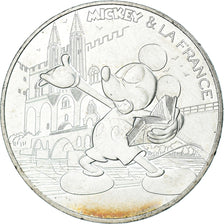 Frankrijk, 10 Euro, 2018, Monnaie de Paris, Mickey Sur le Pont d'Avignon, UNC-