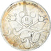 France, 10 Euro, 2018, Mickey aux pieds de la Dame de fer, MS(63), Silver