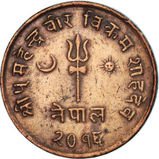 Coin, Nepal, SHAH DYNASTY, Mahendra Bir Bikram, 5 Paisa, 1959, EF(40-45)