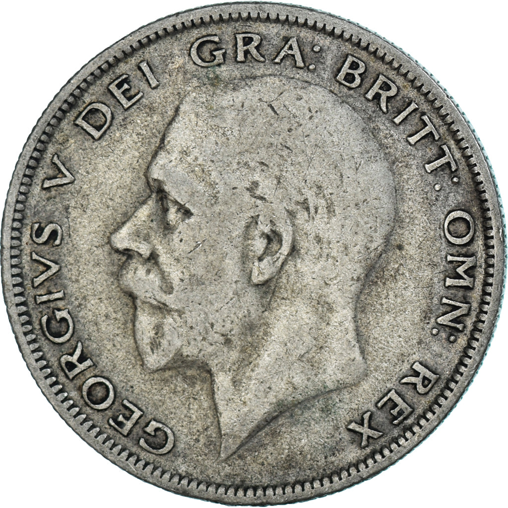 Coin, Great Britain, George V, 1/2 Crown, 1929, VF(20-25), Silver, KM:835