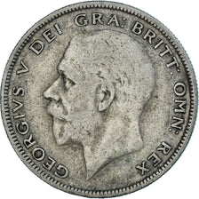Coin, Great Britain, George V, 1/2 Crown, 1929, VF(20-25), Silver, KM:835
