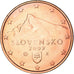 Slovakia, 5 Euro Cent, 2009, Kremnica, MS(63), Copper Plated Steel, KM:97