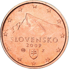 Slovakia, 2 Centimes, 2009, MS(63), Copper Plated Steel, KM:96