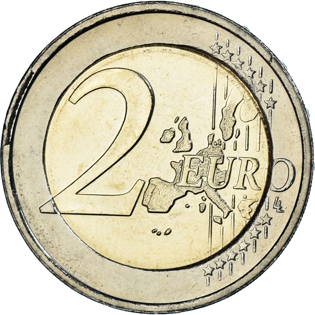 Luxembourg, 2 Euro, 2003, Utrecht, MS(63), Bi-Metallic, KM:82