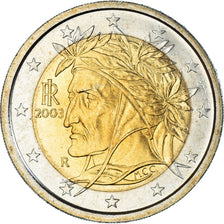 Italia, 2 Euro, 2003, Rome, SC, Bimetálico, KM:217