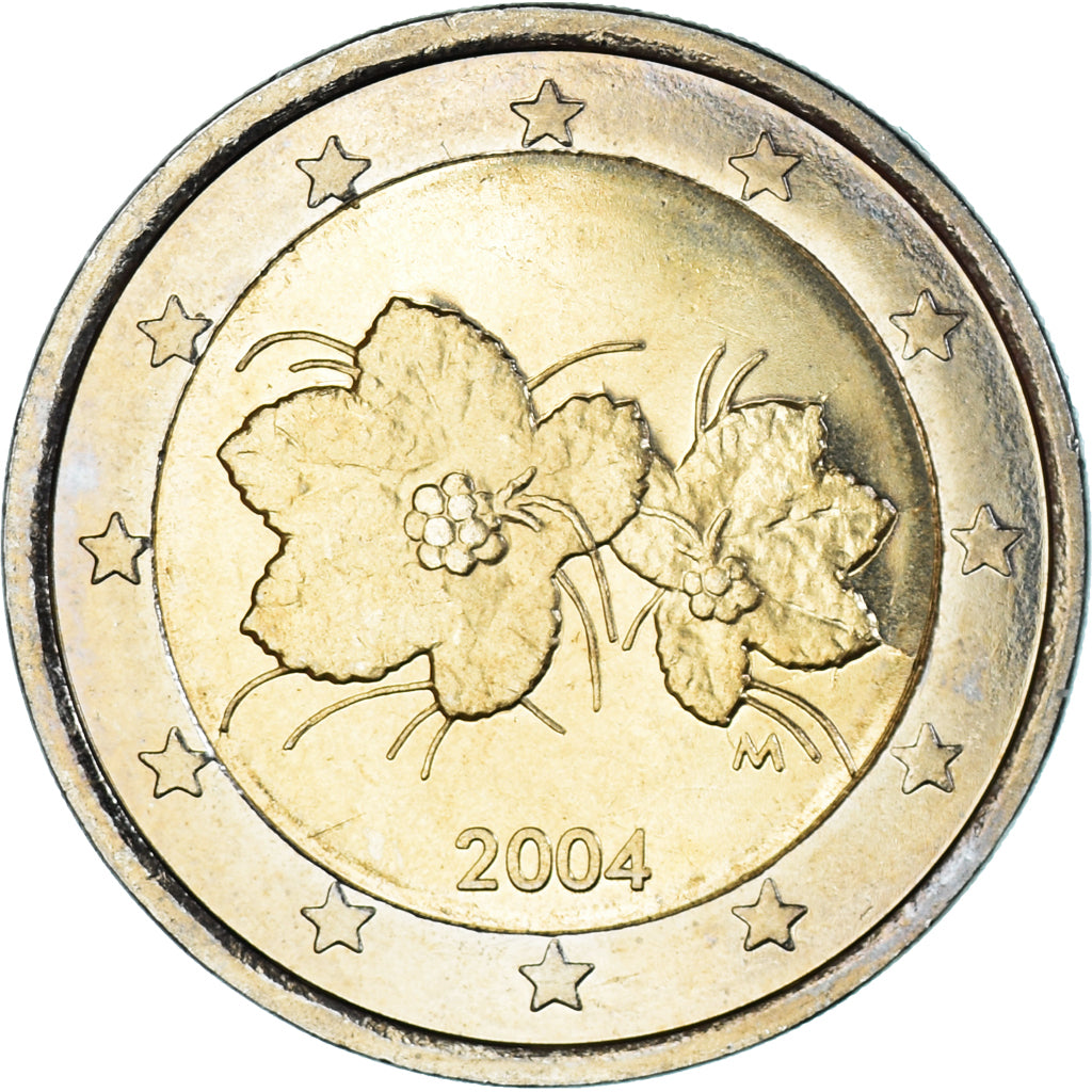 Finland, 2 Euro, 2004, Vantaa, UNC-, Bi-Metallic, KM:105