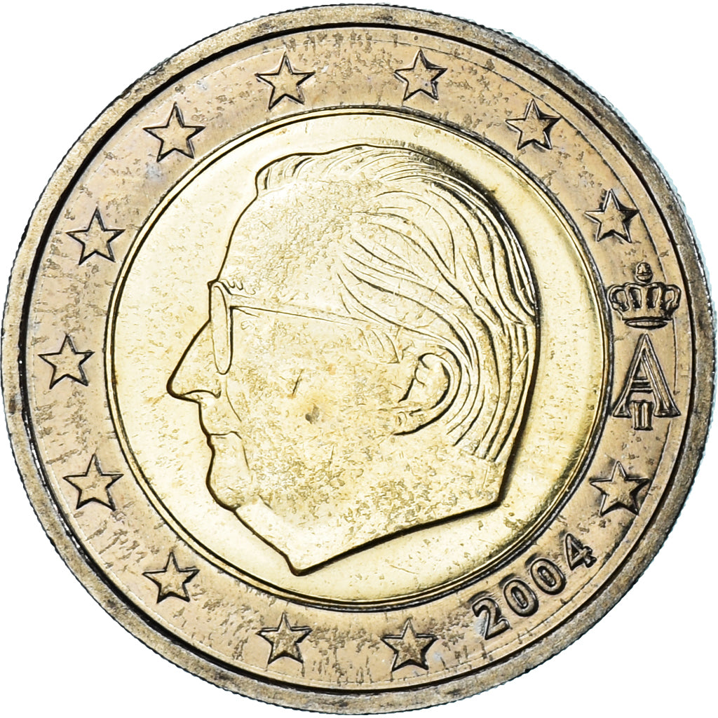 Bélgica, 2 Euro, 2004, Brussels, SC, Bimetálico, KM:231