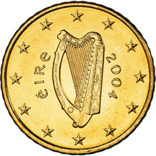 REPUBBLICA D’IRLANDA, 50 Euro Cent, 2004, Sandyford, SPL, Ottone, KM:37