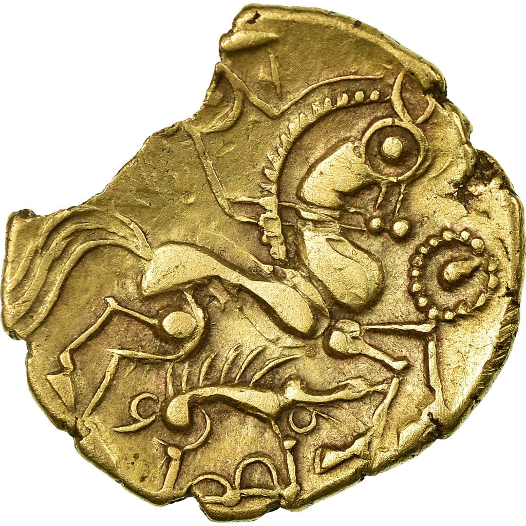 Coin, Aulerci Eburovices, Hemistater, AU(50-53), Electrum, Delestrée:2401