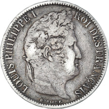 Monnaie, France, Louis-Philippe, 5 Francs, 1831, Lille, TB, Argent, Gadoury:678