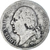 Moneda, Francia, Louis XVIII, Louis XVIII, 5 Francs, 1817, Paris, BC+, Plata