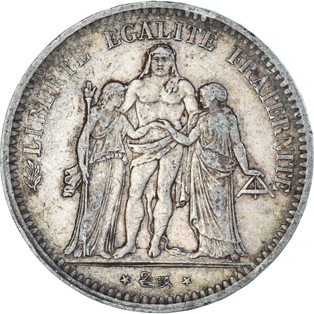Monnaie, France, Hercule, 5 Francs, 1849, Paris, TB+, Argent, Gadoury:683