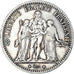 Münze, Frankreich, Hercule, 5 Francs, 1848, Paris, S+, Silber, KM:756.1