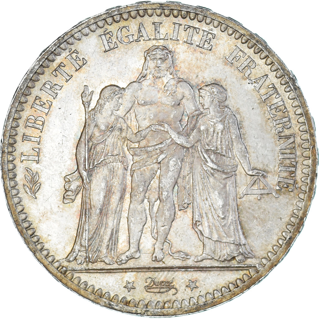 Münze, Frankreich, Hercule, 5 Francs, 1873, Paris, VZ, Silber, KM:820.1