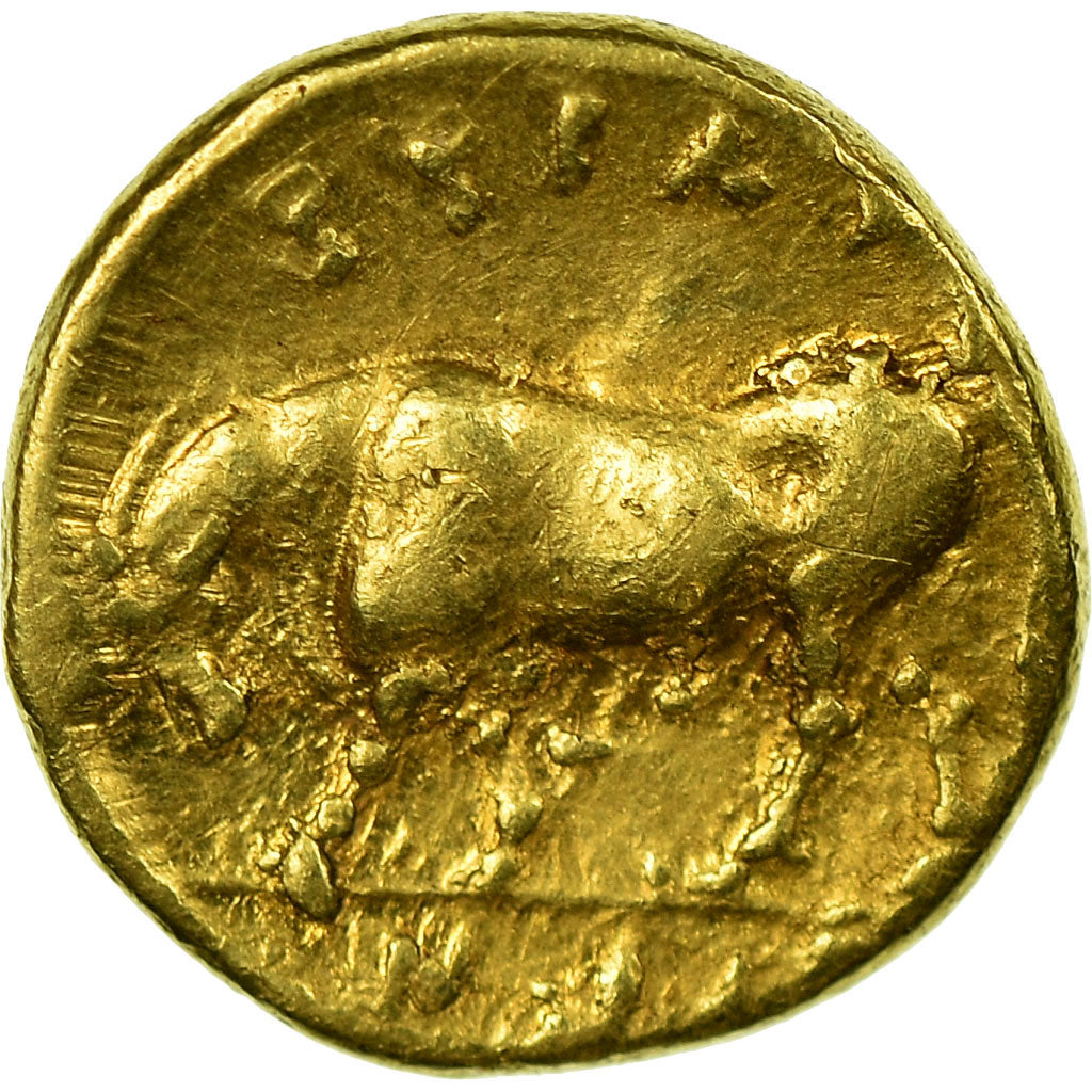 Coin, SICILIA, Syracuse, 25 Litra, Syracuse, AU(50-53), Gold, SNG Cop:752
