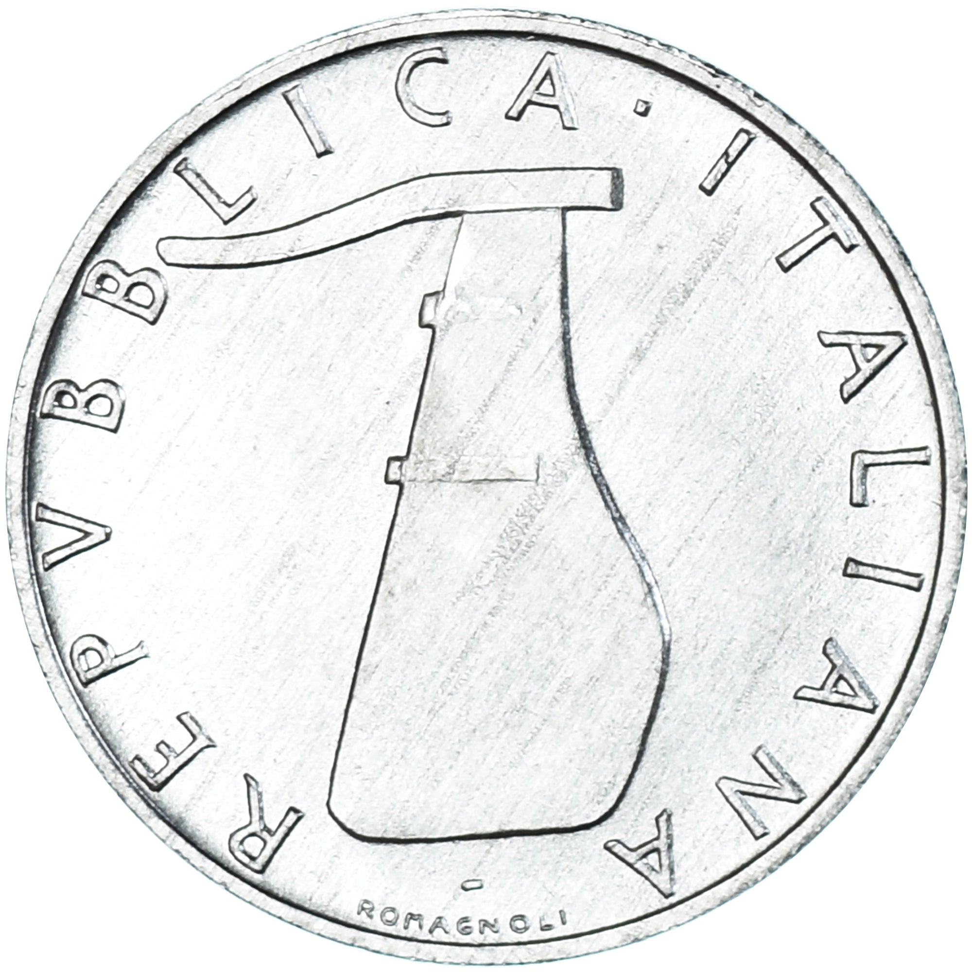 Moneta, Włochy, 5 Lire, 1989, Rome, MS(63), Aluminium, KM:92