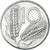 Moneta, Włochy, 10 Lire, 1991, Rome, MS(63), Aluminium, KM:93