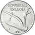 Moneda, Italia, 10 Lire, 1991, Rome, SC, Aluminio, KM:93