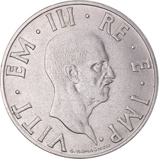 Coin, Italy, Vittorio Emanuele III, 2 Lire, 1939, Rome, EF(40-45), Stainless