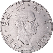Münze, Italien, Vittorio Emanuele III, 2 Lire, 1940, Rome, SS, Stainless Steel