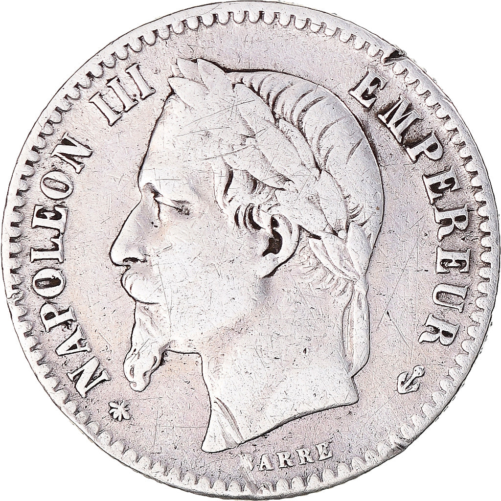 Coin, France, Napoleon III, 50 Centimes, 1864, Paris, VF(30-35), Silver