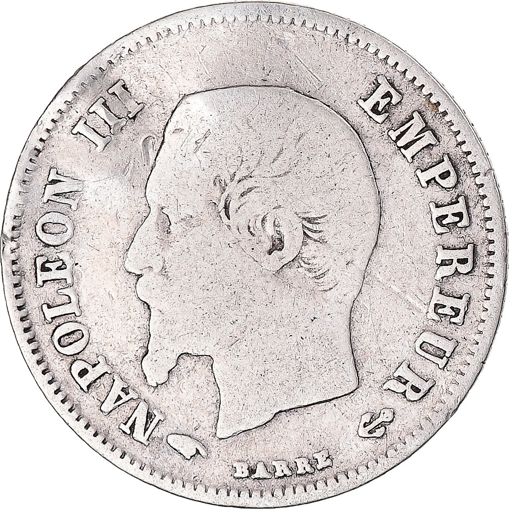 Coin, France, Napoleon III, Napoléon III, 20 Centimes, 1860, Paris, VF(20-25)