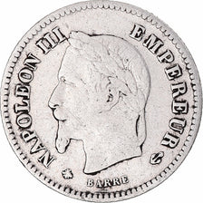Coin, France, Napoleon III, Napoléon III, 20 Centimes, 1867, Paris, VF(30-35)
