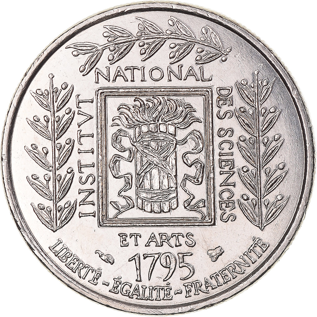 Monnaie, France, Institut, Franc, 1995, TTB+, Nickel, Gadoury:480, KM:1133