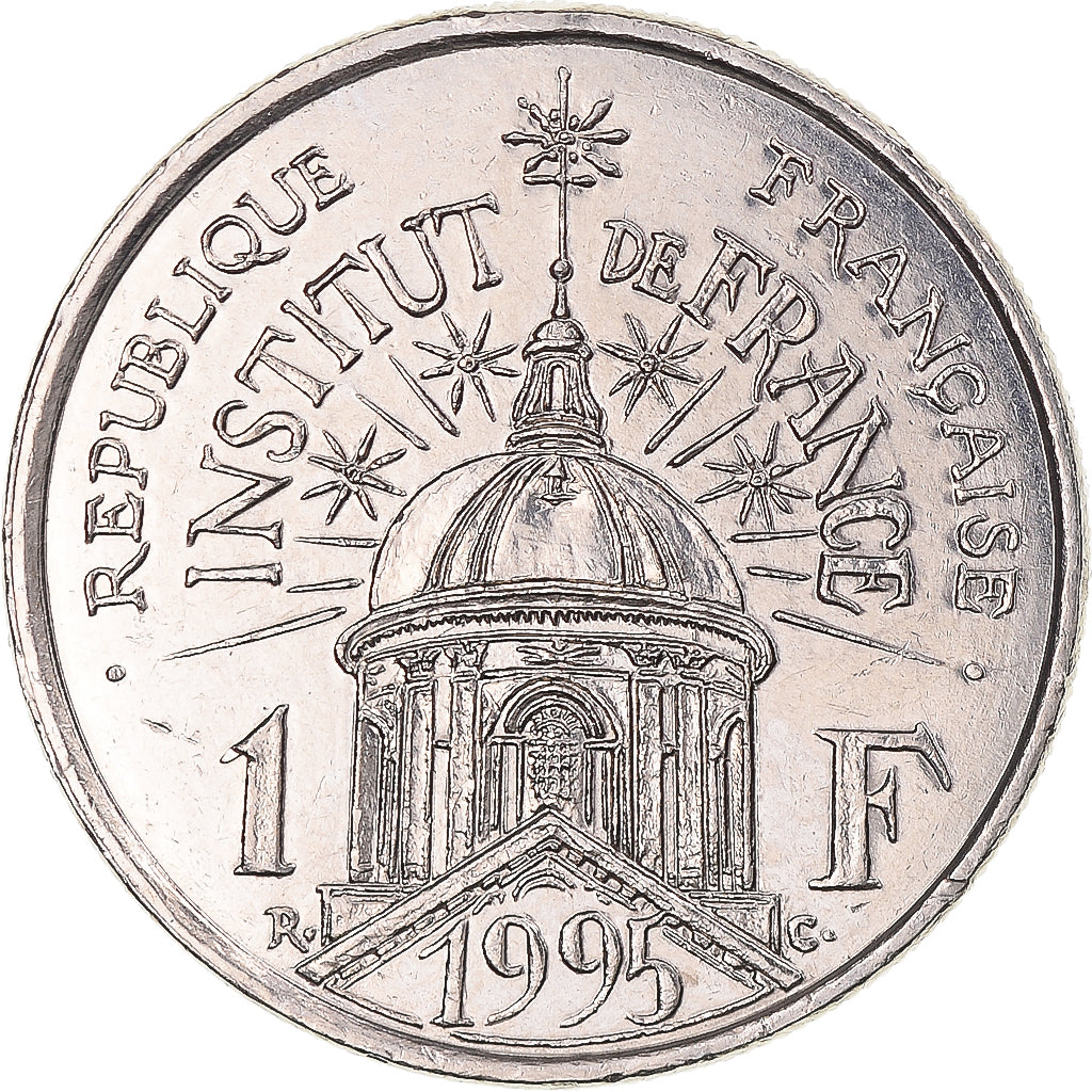 Monnaie, France, Institut, Franc, 1995, TTB+, Nickel, Gadoury:480, KM:1133