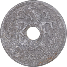 Coin, France, Lindauer, 20 Centimes, 1945, VF(20-25), Zinc, KM:907.1