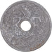 Coin, France, Lindauer, 20 Centimes, 1945, VF(20-25), Zinc, KM:907.1