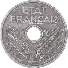 Moneda, Francia, État français, 20 Centimes, 1941, Paris, BC+, Cinc, KM:900.1