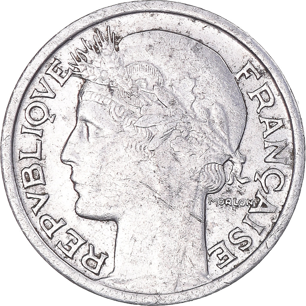 Moneta, Francja, Morlon, 50 Centimes, 1941, Paris, AU(50-53), Aluminium
