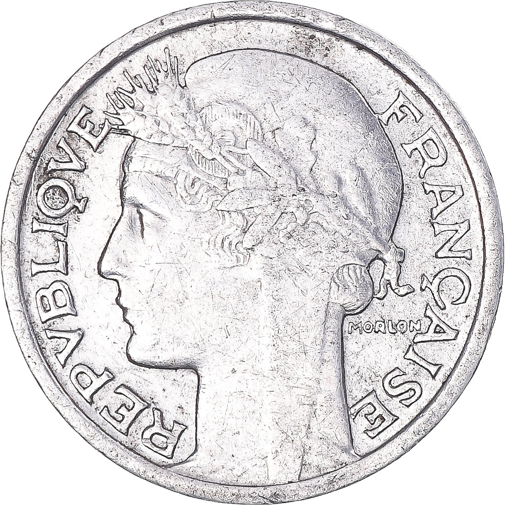 Coin, France, Morlon, 50 Centimes, 1945, Castelsarrasin, EF(40-45), Aluminum