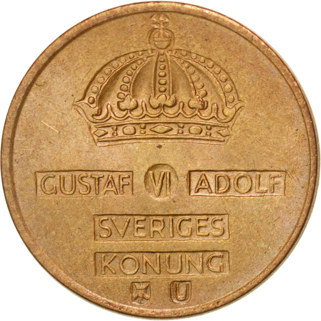 Coin, Sweden, Gustaf VI, Ore, 1971, MS(63), Bronze, KM:820