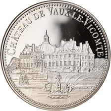 France, Medal, Château de Vaux-le-Vicomte, MS(65-70), Copper-nickel