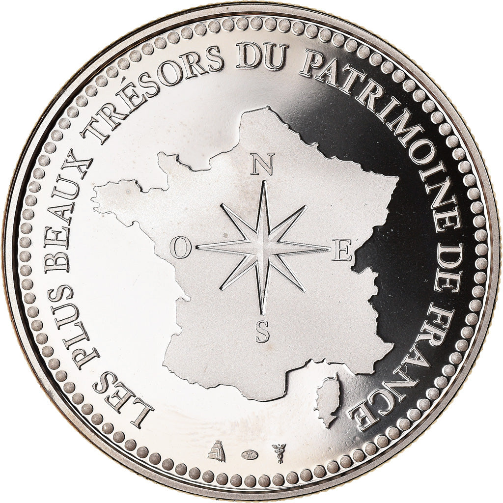 France, Medal, Château de Vaux-le-Vicomte, MS(65-70), Copper-nickel