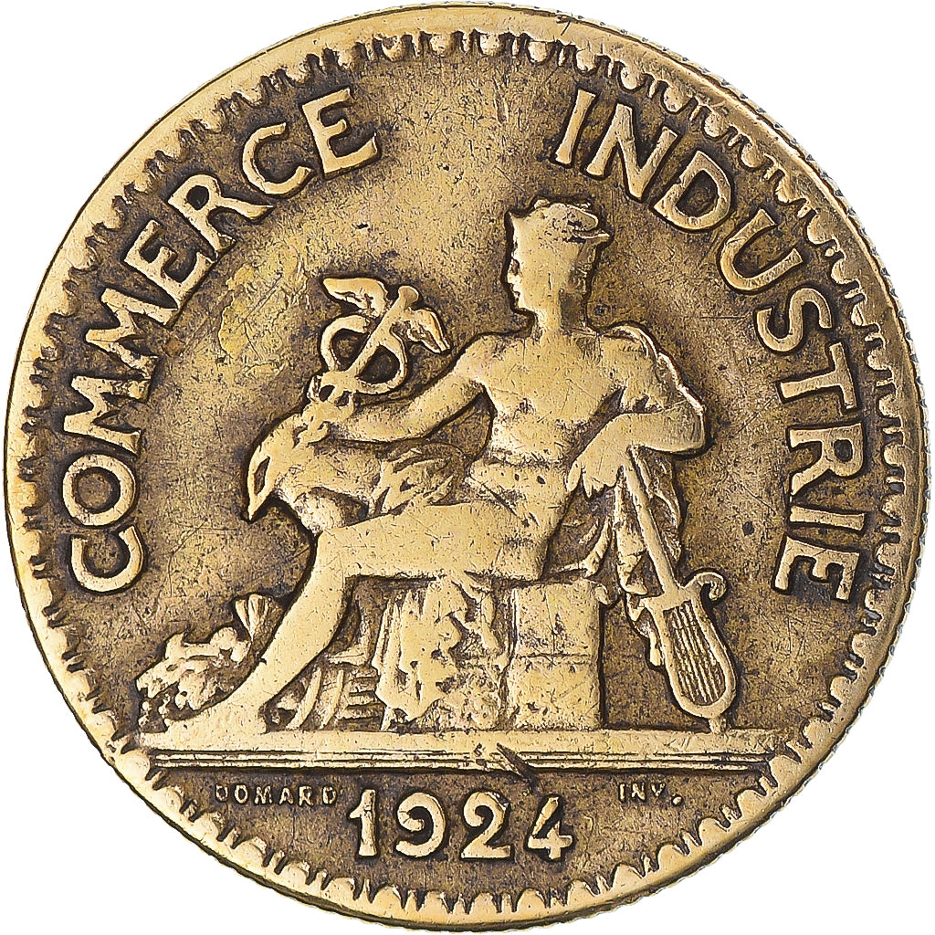 Monnaie, France, Chambre de commerce, 50 Centimes, 1924, Paris, TB