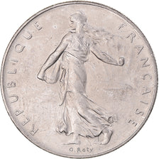 Moneda, Francia, Semeuse, Franc, 1983, Paris, MBC+, Níquel, KM:925.1