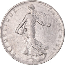 Moneda, Francia, Semeuse, Franc, 1965, Paris, MBC+, Níquel, KM:925.1