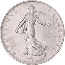 Moeda, França, Semeuse, Franc, 1965, Paris, AU(50-53), Níquel, KM:925.1