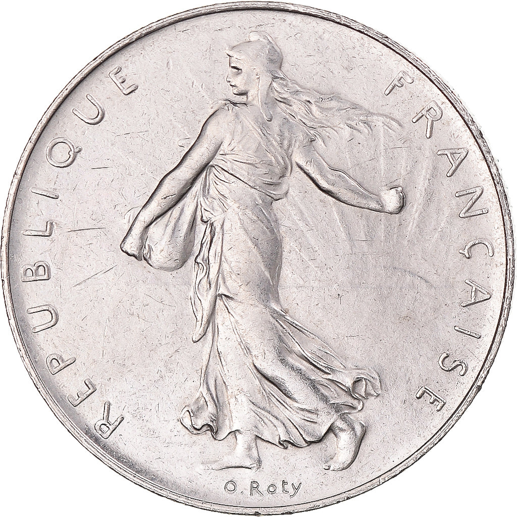 Moneda, Francia, Semeuse, Franc, 2001, EBC+, Níquel, KM:925.2